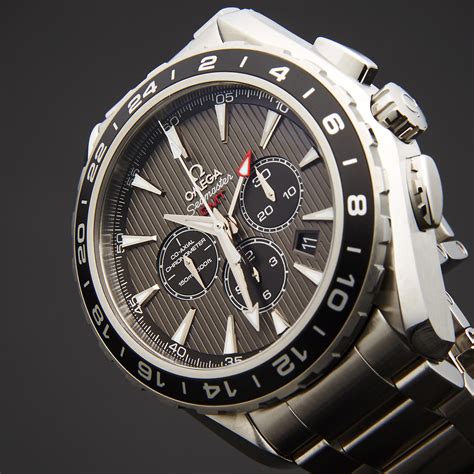 omega seamaster gmt chronograph.